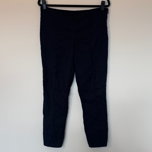 The Row Virgin Wool / Silk Black Trouser - 10 - Picture 1 of 7